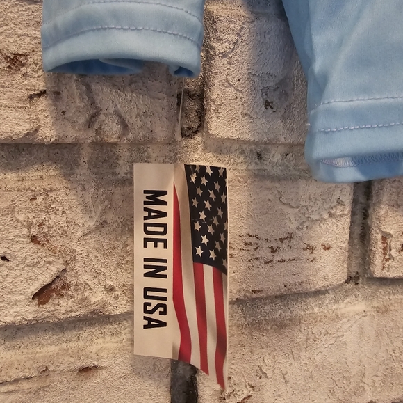 GET HOOKED S.I.C. HOGFISH L/S - 2XL NEPTUNE BLUE NEW WITH TAGS Made in the USA - Picture 4 of 10